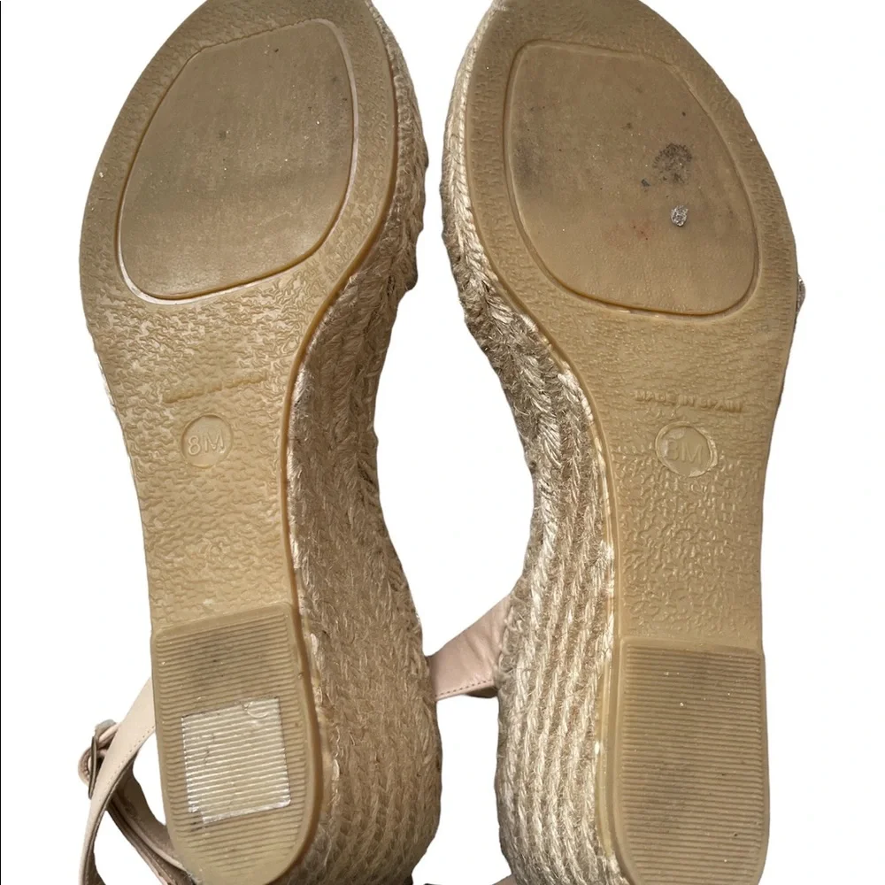 Etienne Aigner Vanna Wedge Espadrille size 8 M
